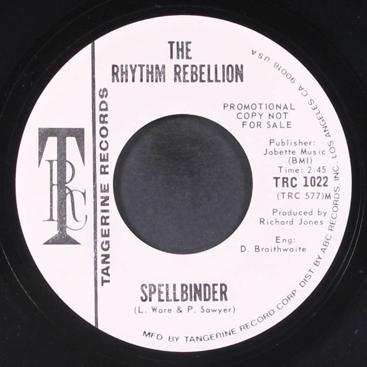 spellbinder / same by RHYTHM REBELLION