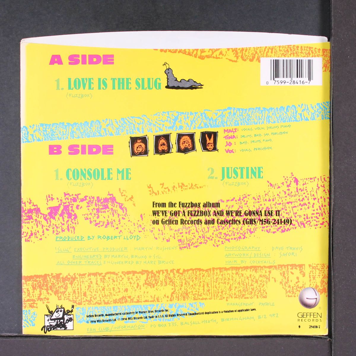 love is the slug by FUZZBOX