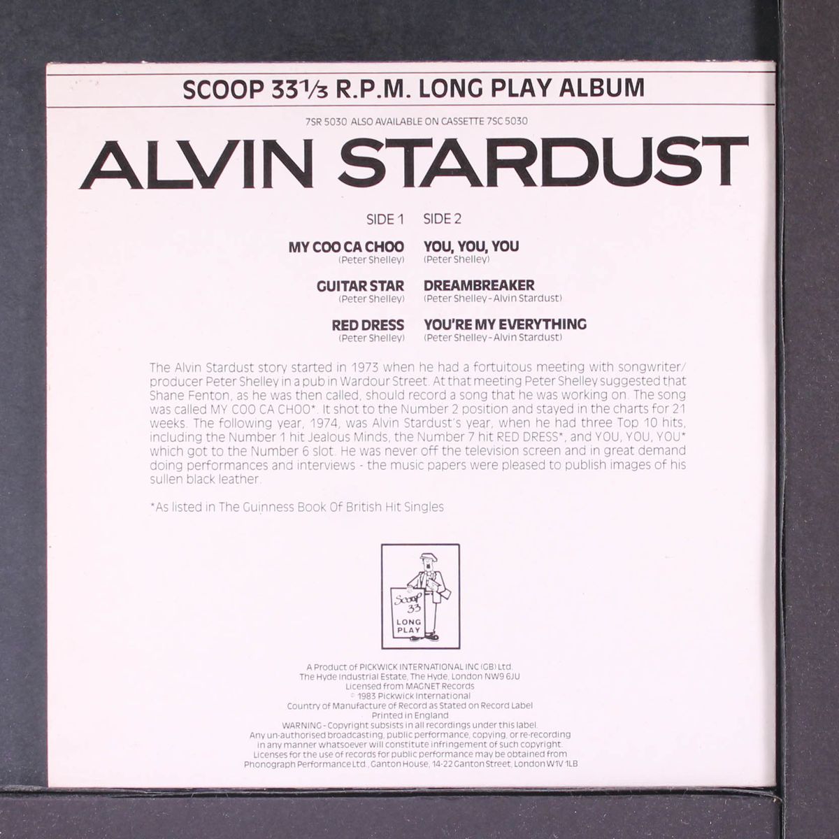alvin stardust by ALVIN STARDUST