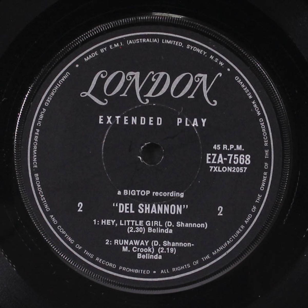 del shannon by DEL SHANNON
