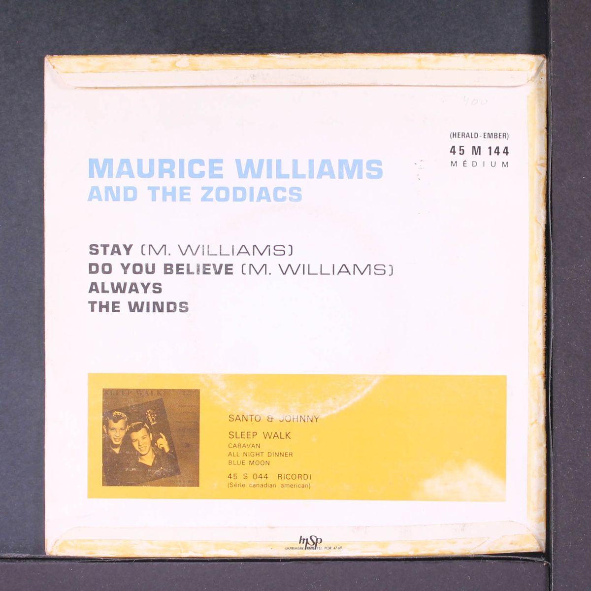 stay by MAURICE WILLIAMS & ZODIACS