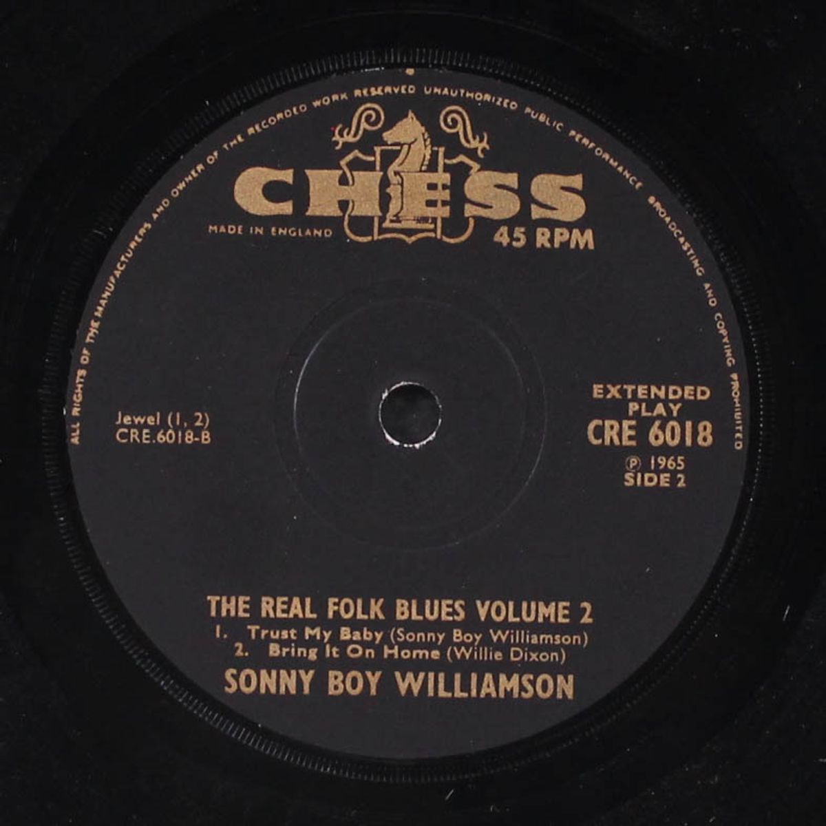 the real folk blues volume 2 by SONNY BOY WILLIAMSON