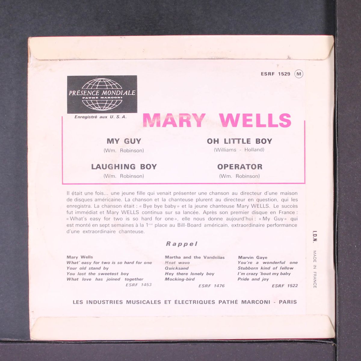 my guy by MARY WELLS