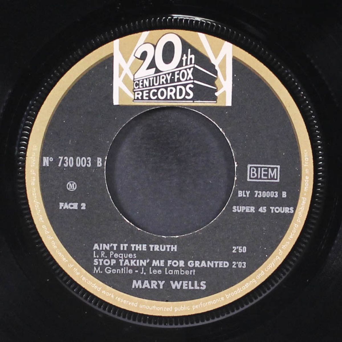use your head by MARY WELLS