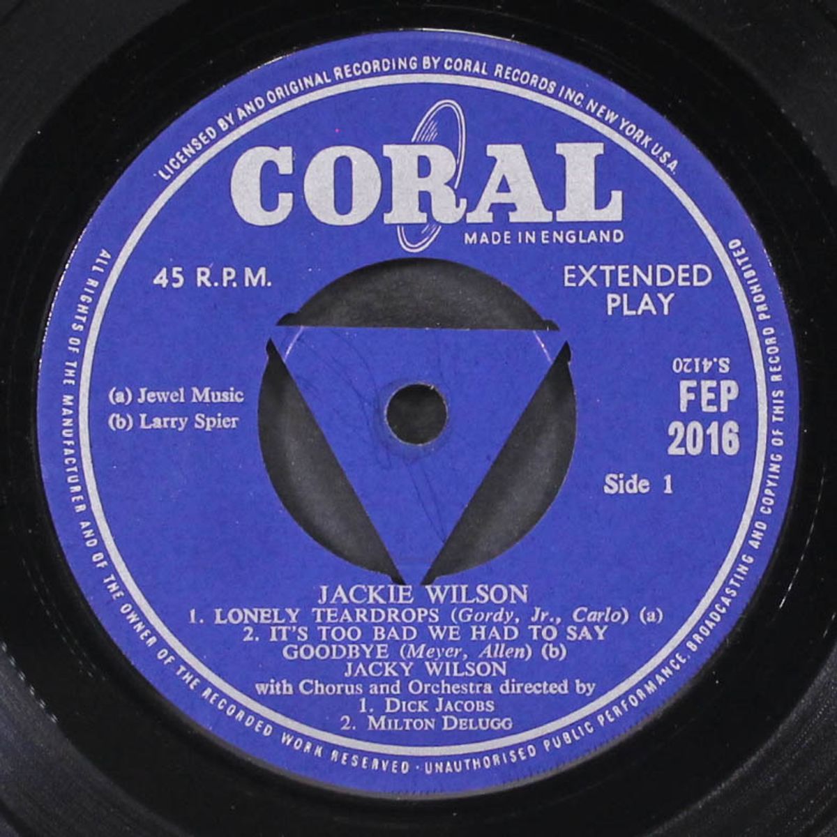 lonely teardrops by JACKIE WILSON