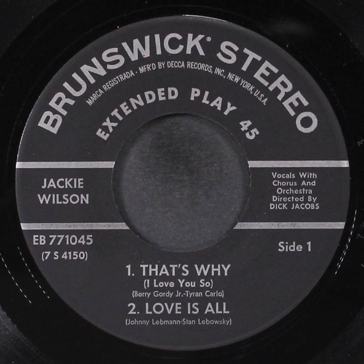 that's why by JACKIE WILSON