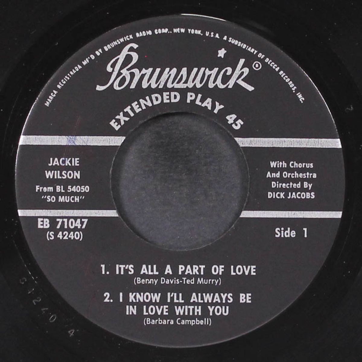 mr. excitement by JACKIE WILSON