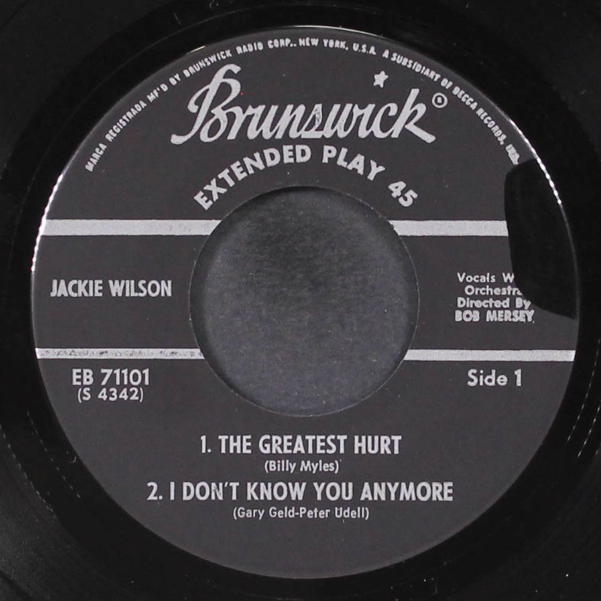 the greatest hurt by JACKIE WILSON