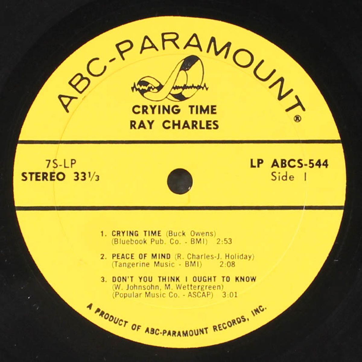 crying time by RAY CHARLES
