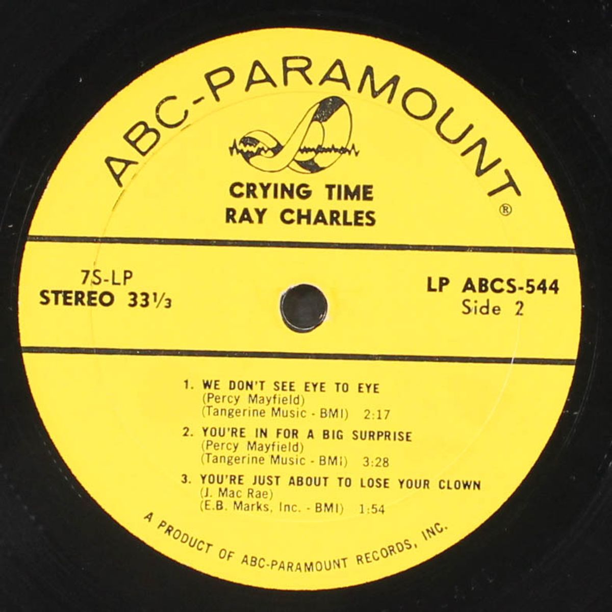 crying time by RAY CHARLES