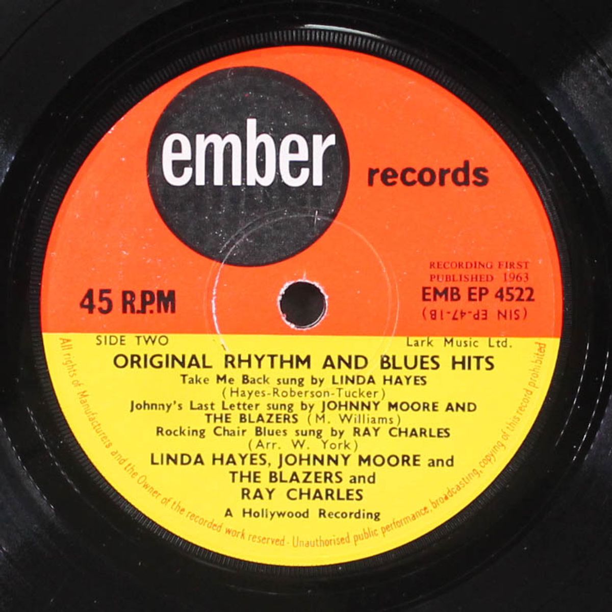 original rhythm & blues hits by VARIOUS