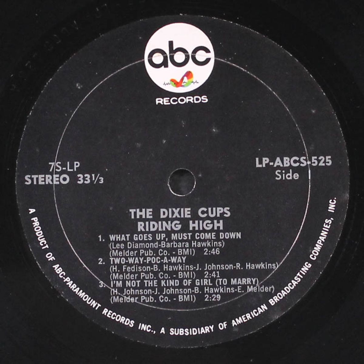 riding high by DIXIE CUPS