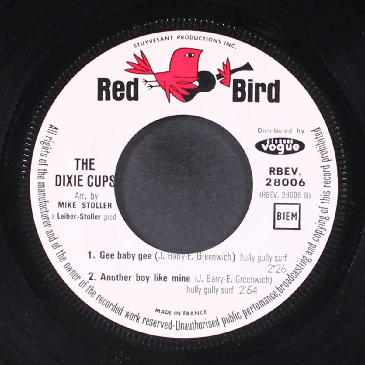 you should have seen the way he looked at me by DIXIE CUPS