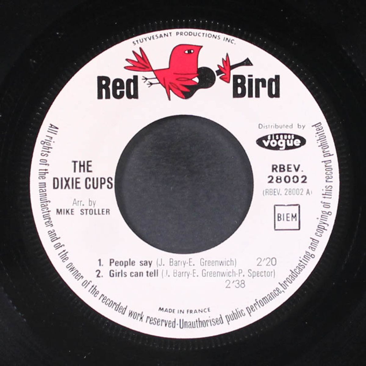 people say by DIXIE CUPS