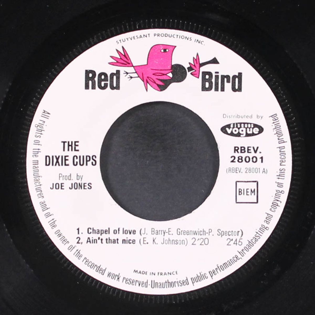 chapel of love by DIXIE CUPS