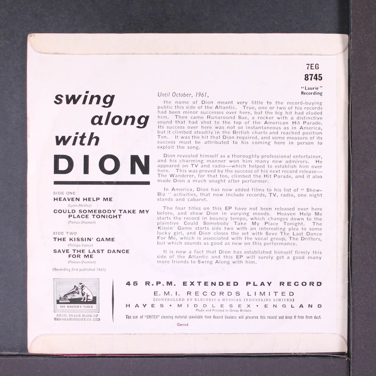 swing along with dion by DION