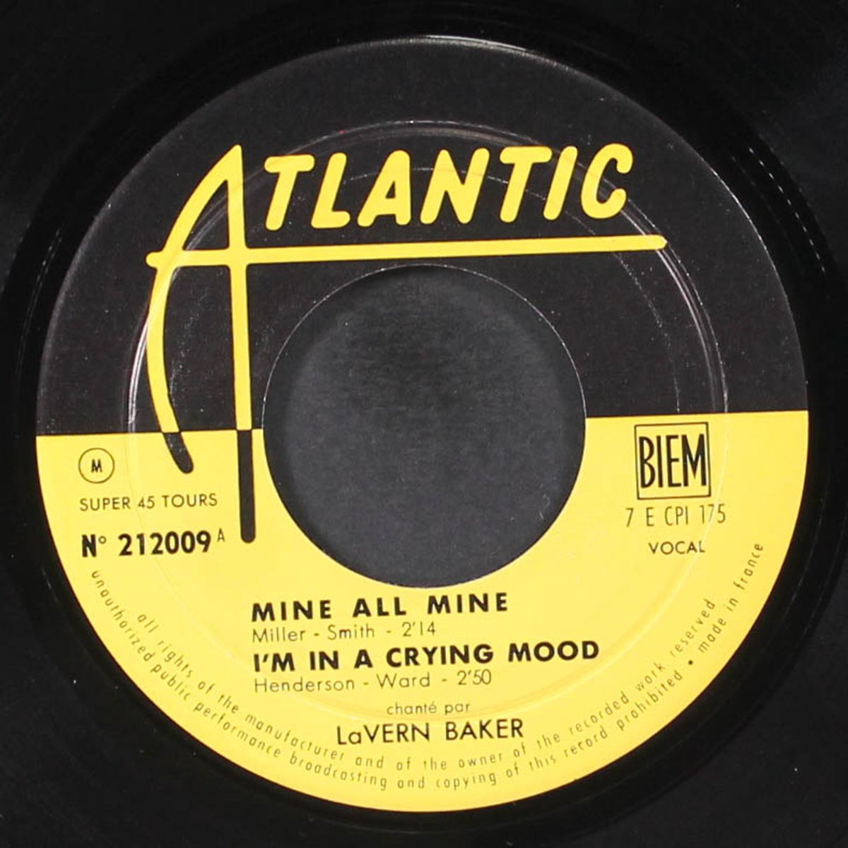 mine all mine by LAVERN BAKER