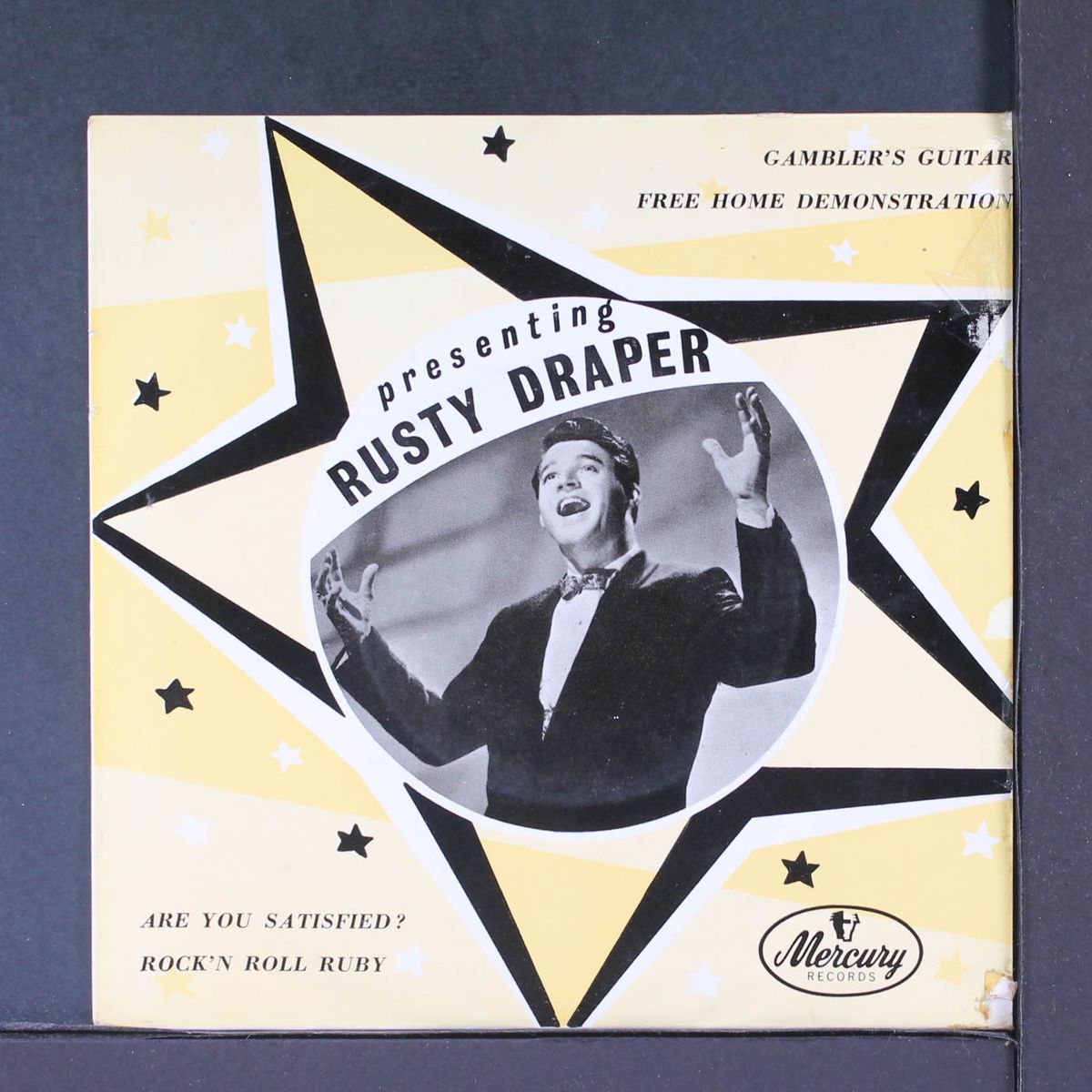 presenting by RUSTY DRAPER