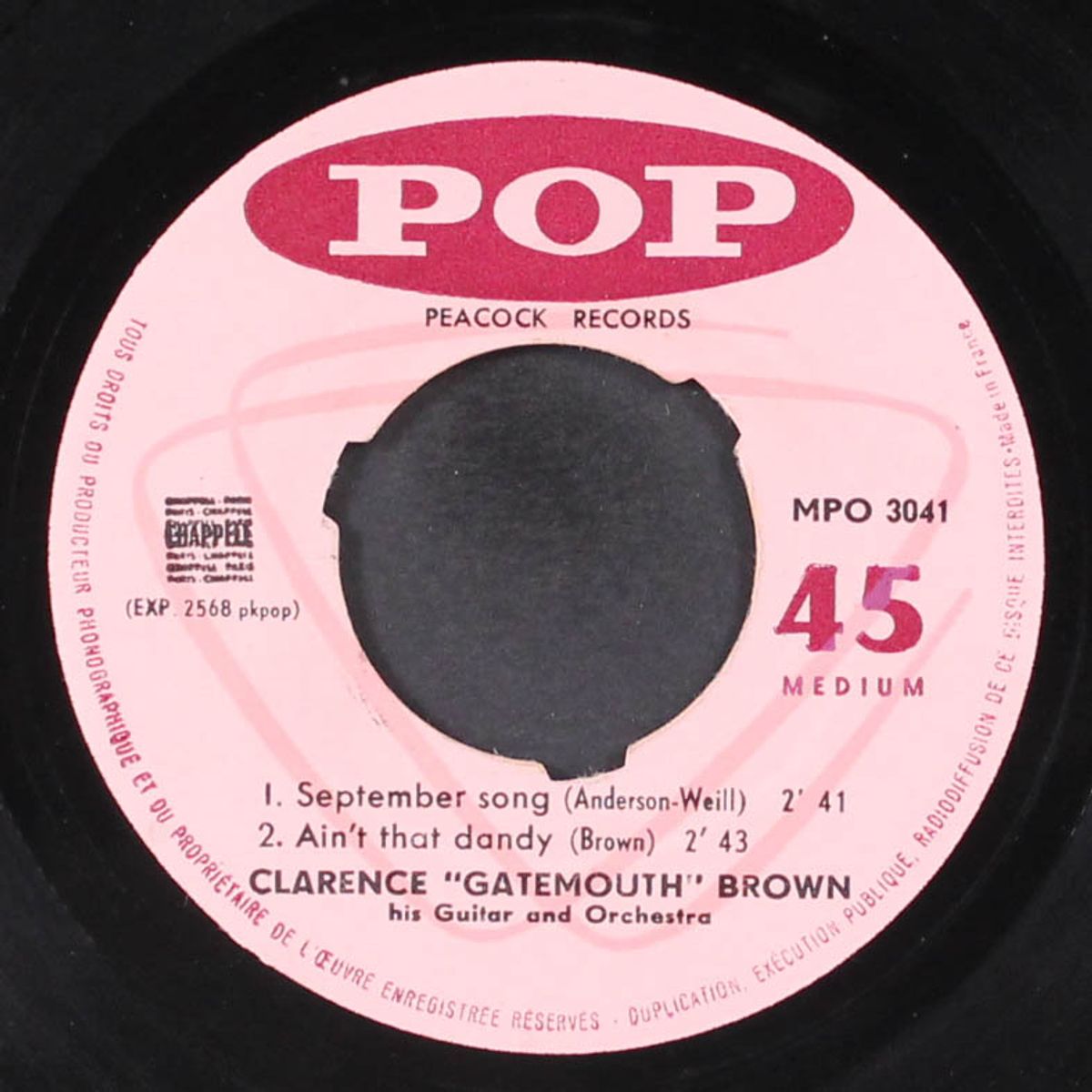 depression blues + 3 by CLARENCE 'GATEMOUTH' BROWN