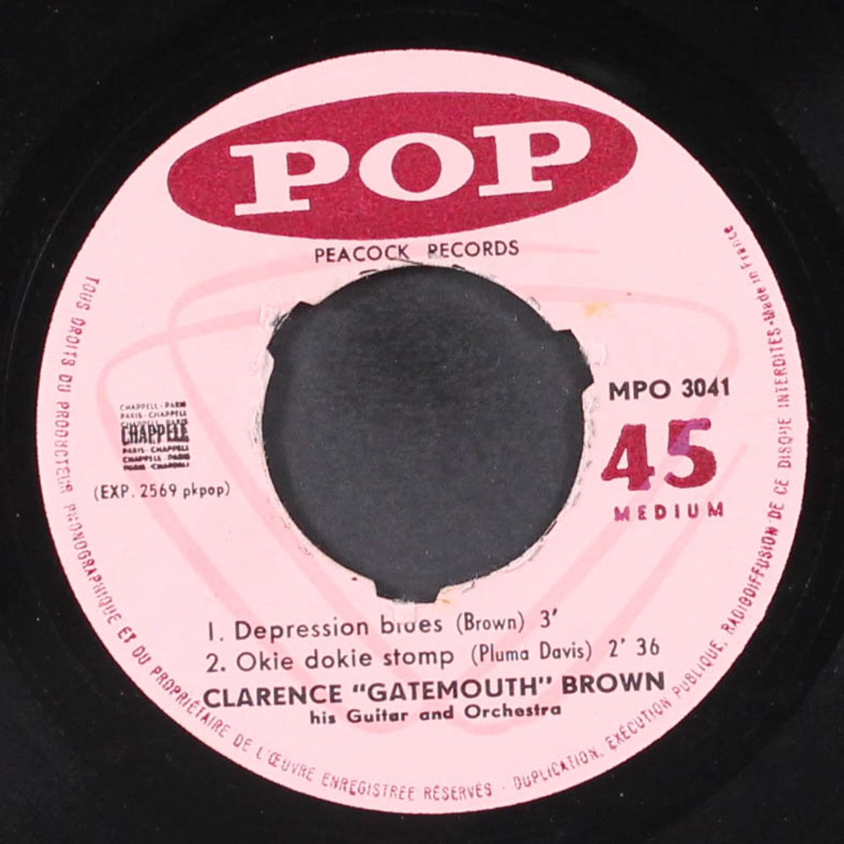 depression blues + 3 by CLARENCE 'GATEMOUTH' BROWN