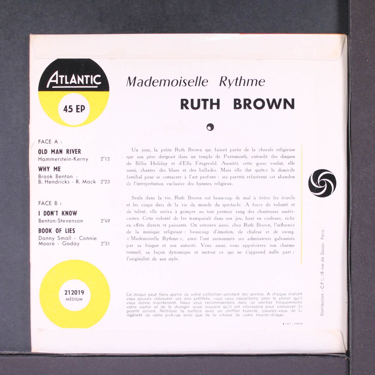 mademoiselle rythme by RUTH BROWN