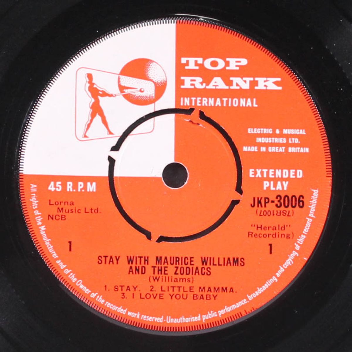 stay by MAURICE WILLIAMS & ZODIACS