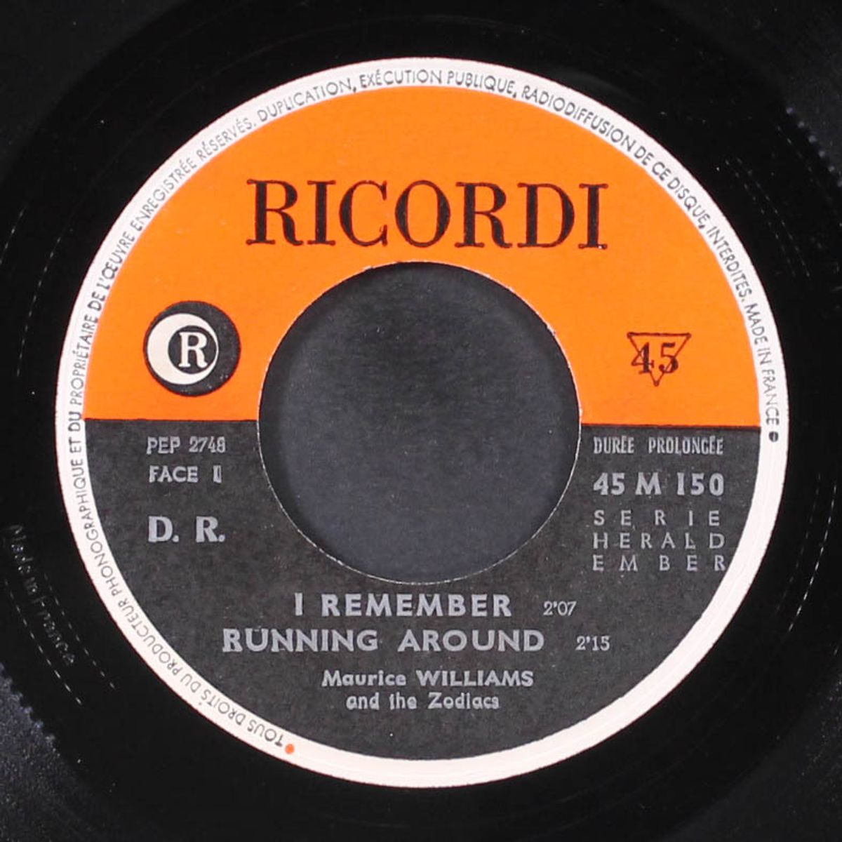 i remember by MAURICE WILLIAMS & ZODIACS