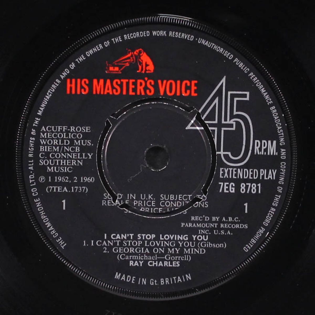 i can't stop loving you by RAY CHARLES