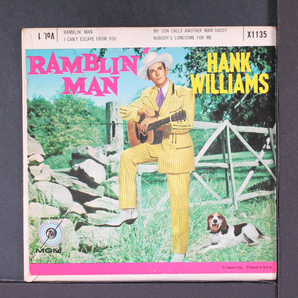 ramblin' man, vol. 1 by HANK WILLIAMS