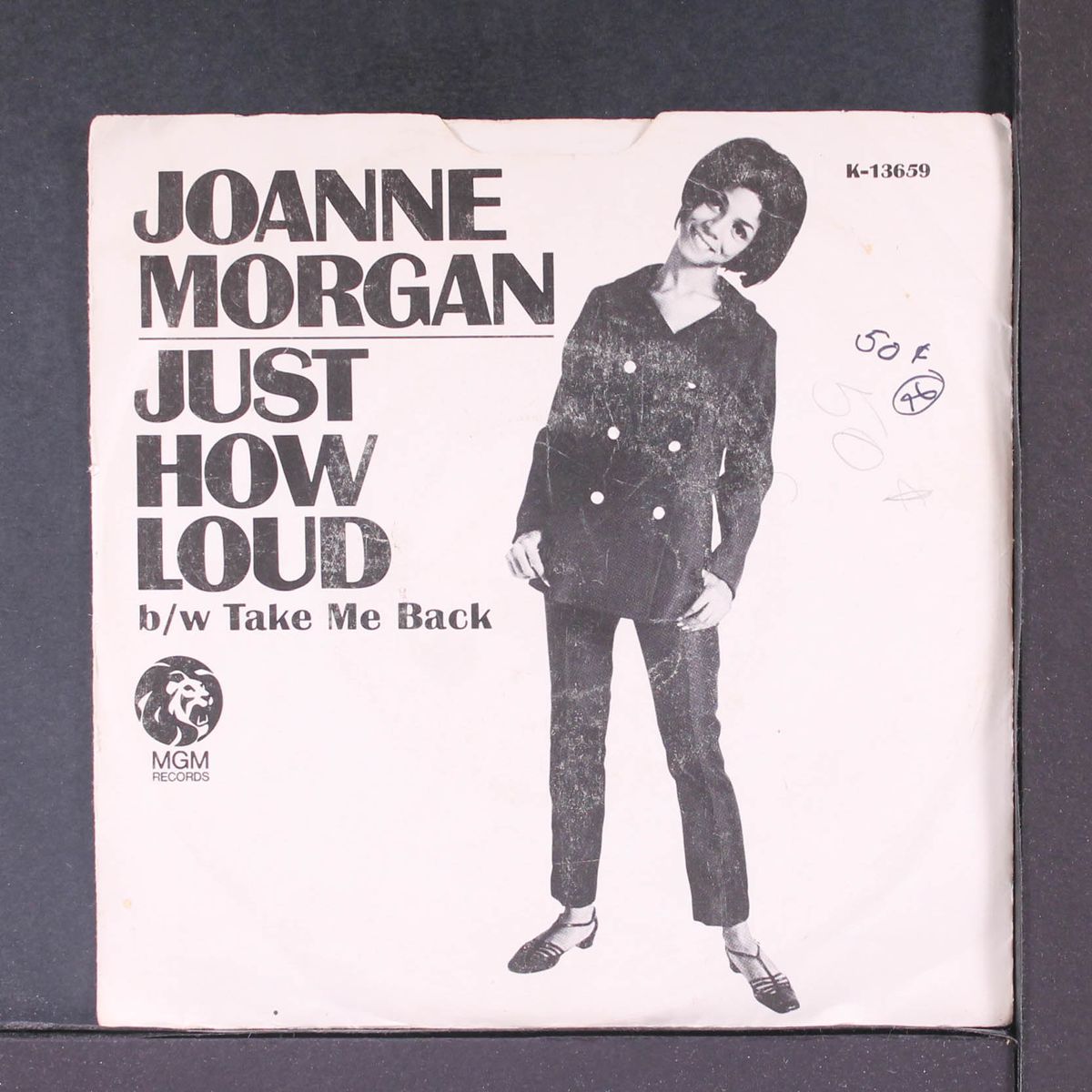 just how loud / take me back by JOANNE MORGAN