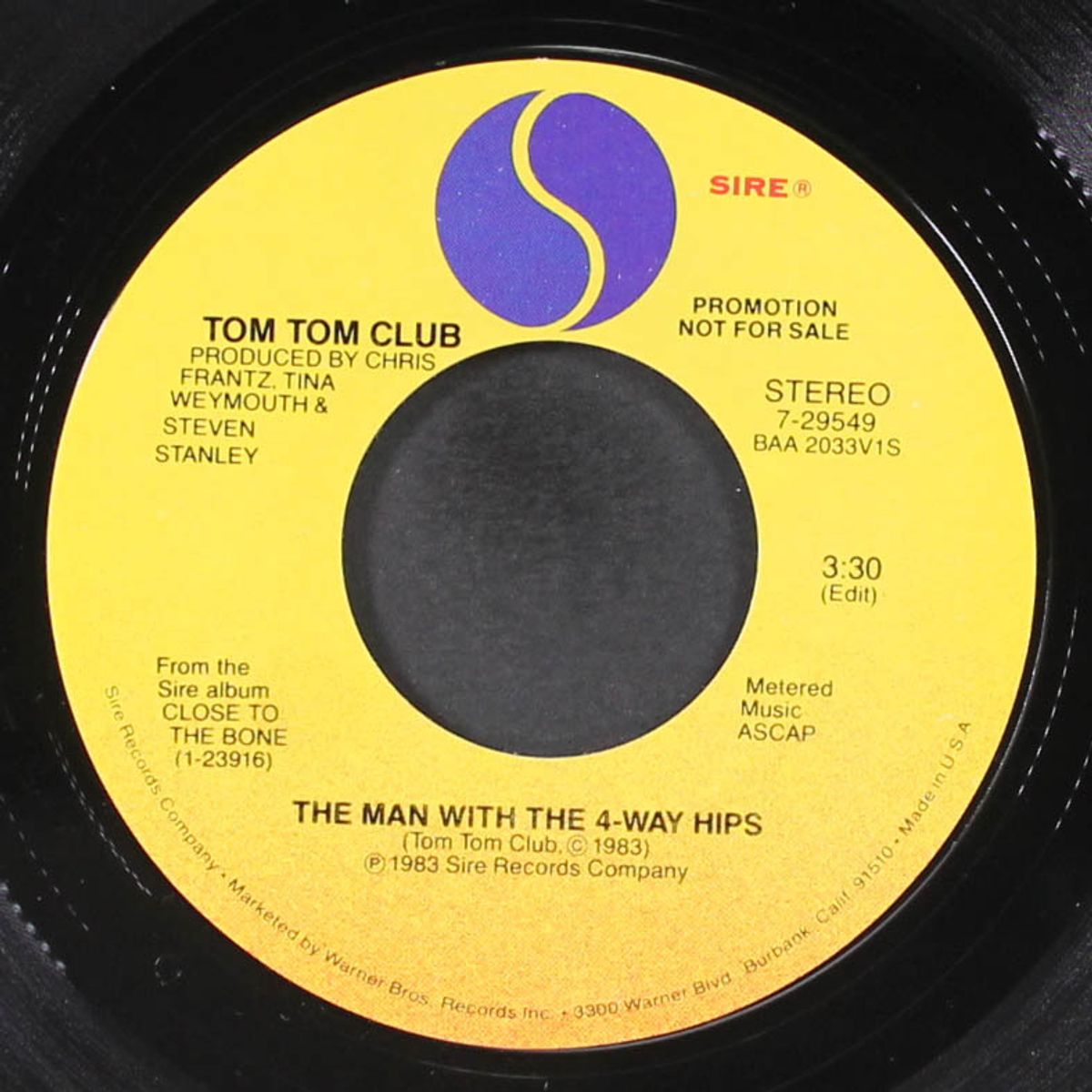 the man with the 4-way hips / mono by TOM TOM CLUB