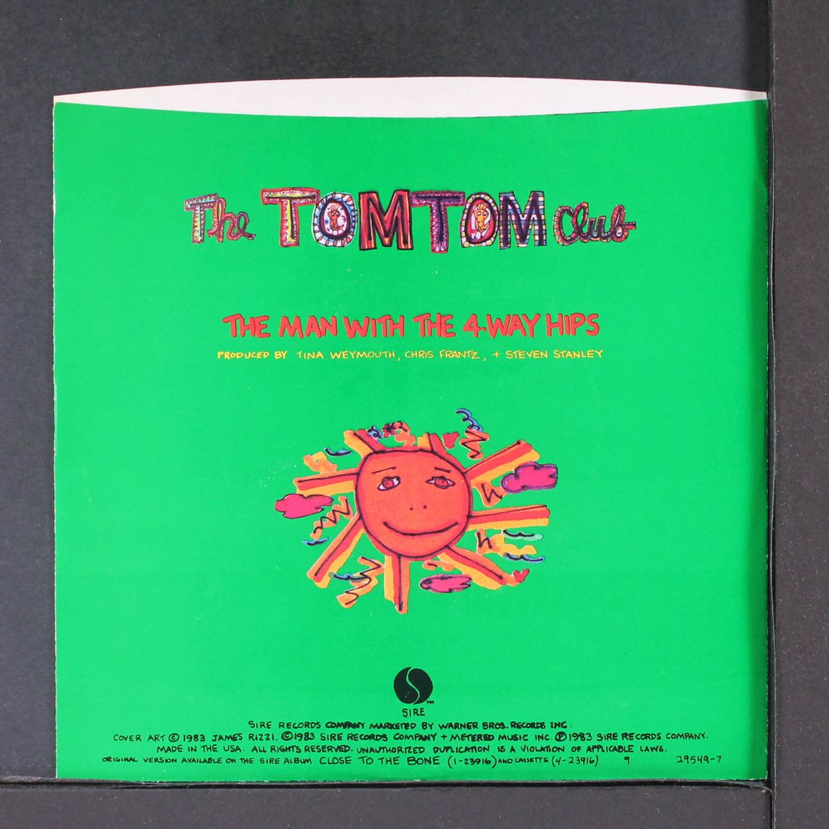the man with the 4-way hips / mono by TOM TOM CLUB