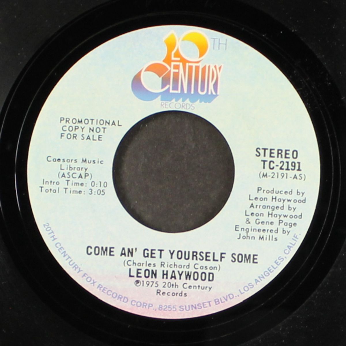 come an' get yourself some / mono by LEON HAYWOOD