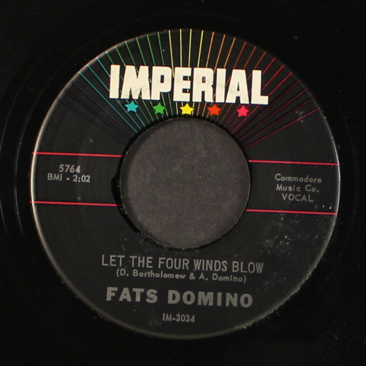 good hearted man / let the four winds blow by FATS DOMINO