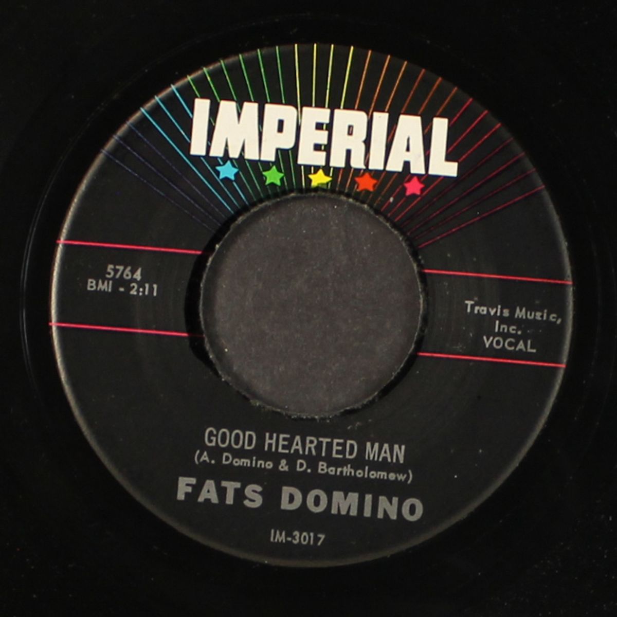 good hearted man / let the four winds blow by FATS DOMINO