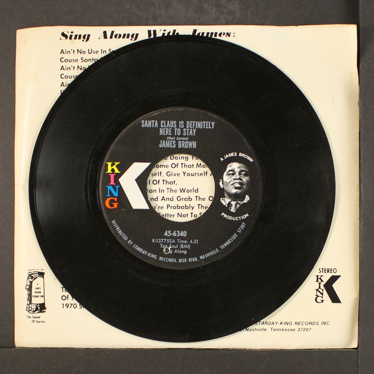 santa claus is definitely here to stay by JAMES BROWN