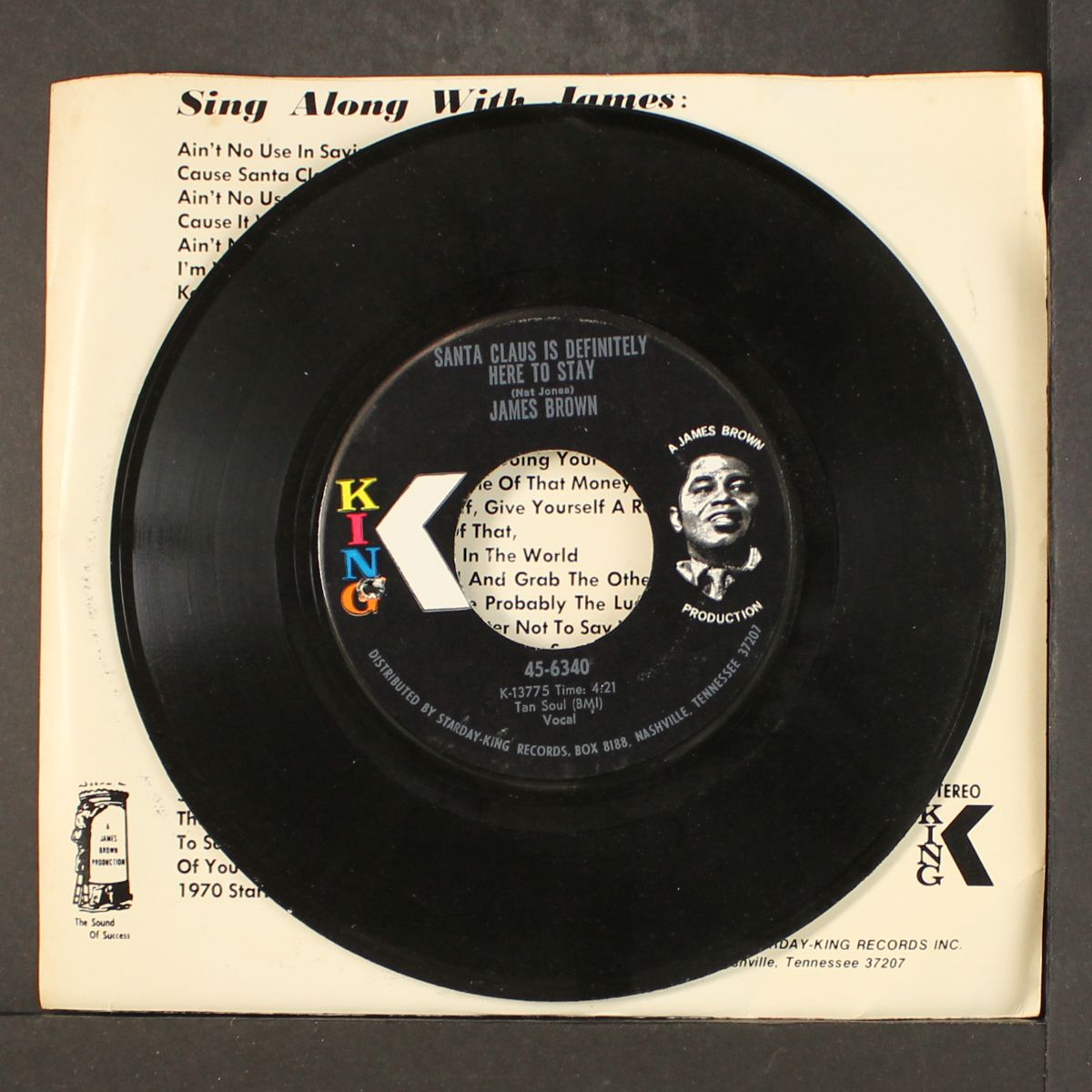 santa claus is definitely here to stay by JAMES BROWN