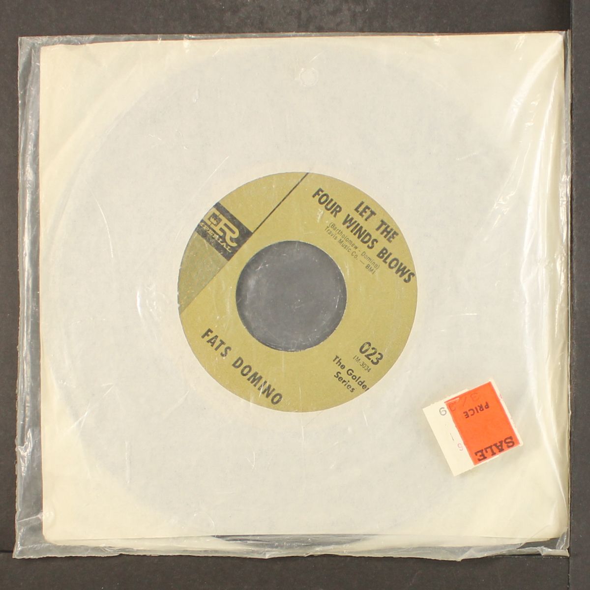 let the four winds blow / valley of tears by FATS DOMINO