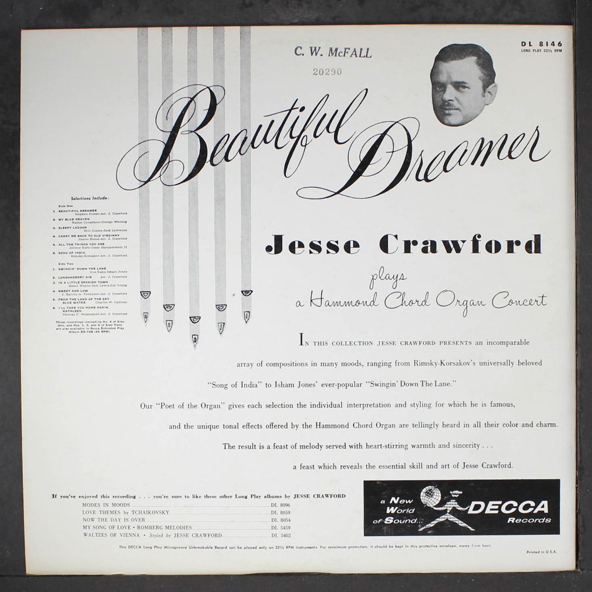 beautiful dreamer by JESSE CRAWFORD