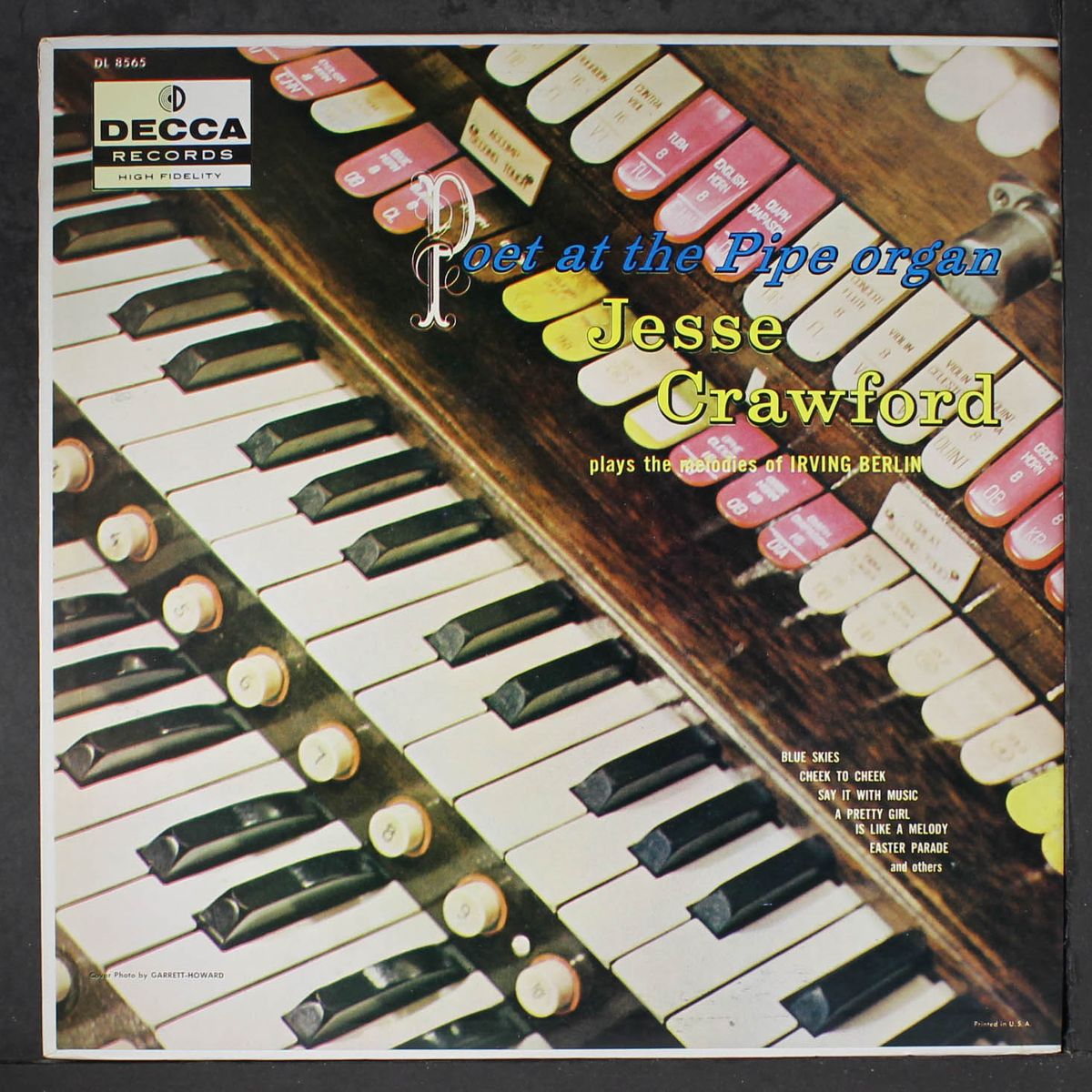 poet at the pipe organ by JESSE CRAWFORD