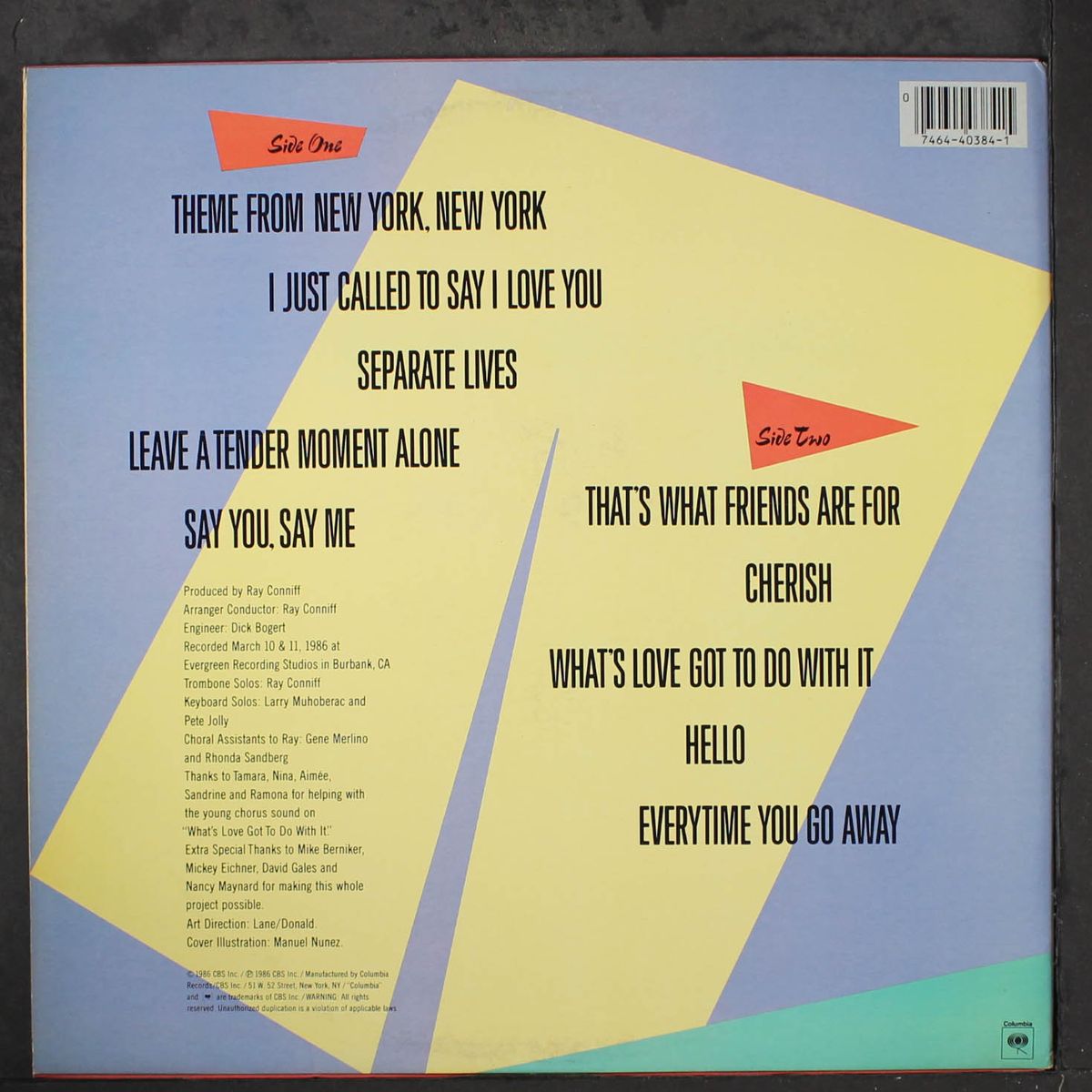 say you, say me by RAY CONNIFF