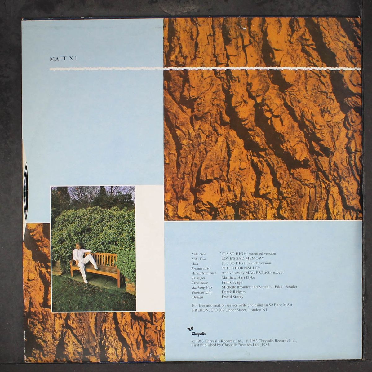 it's so high- extended version / love's sad memory by MATT FRETTON