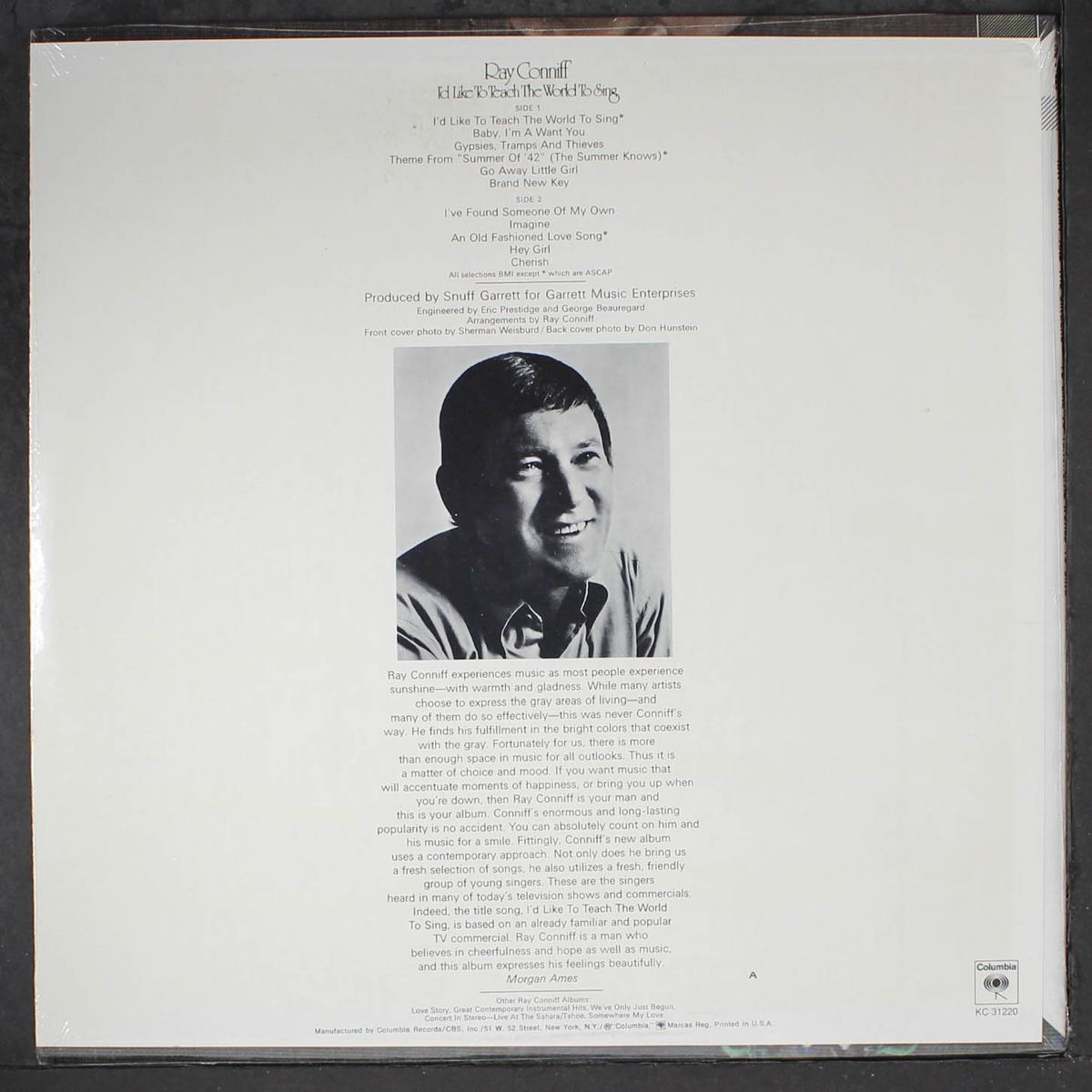 i'd like to teach the world to sing by RAY CONNIFF