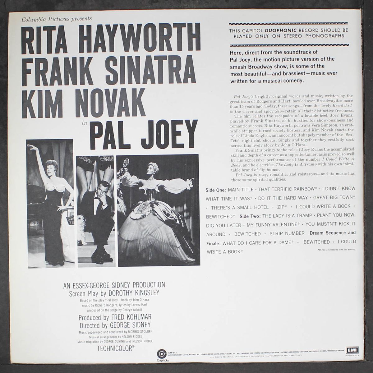 pal joey by SOUNDTRACK