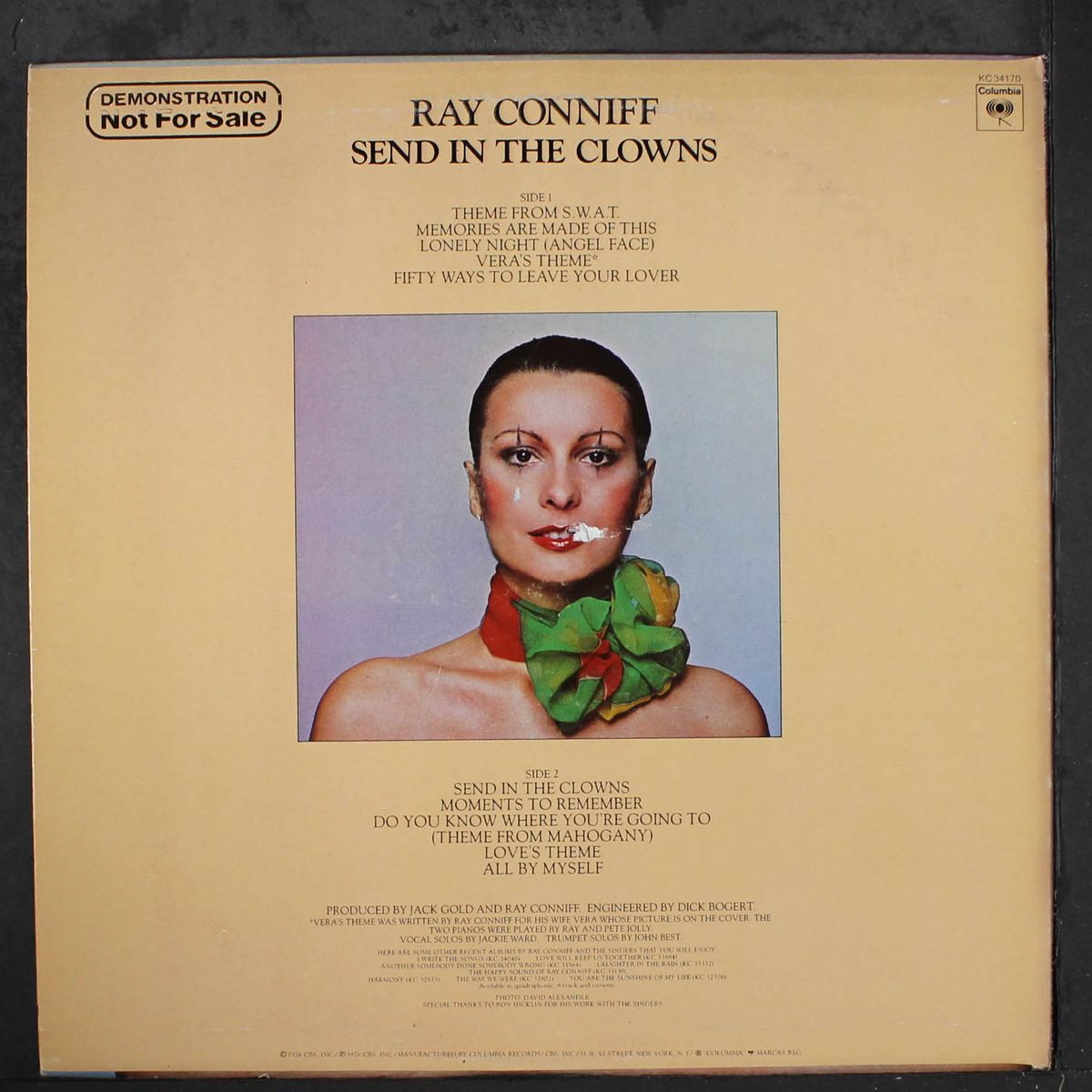 send in the clowns by RAY CONNIFF