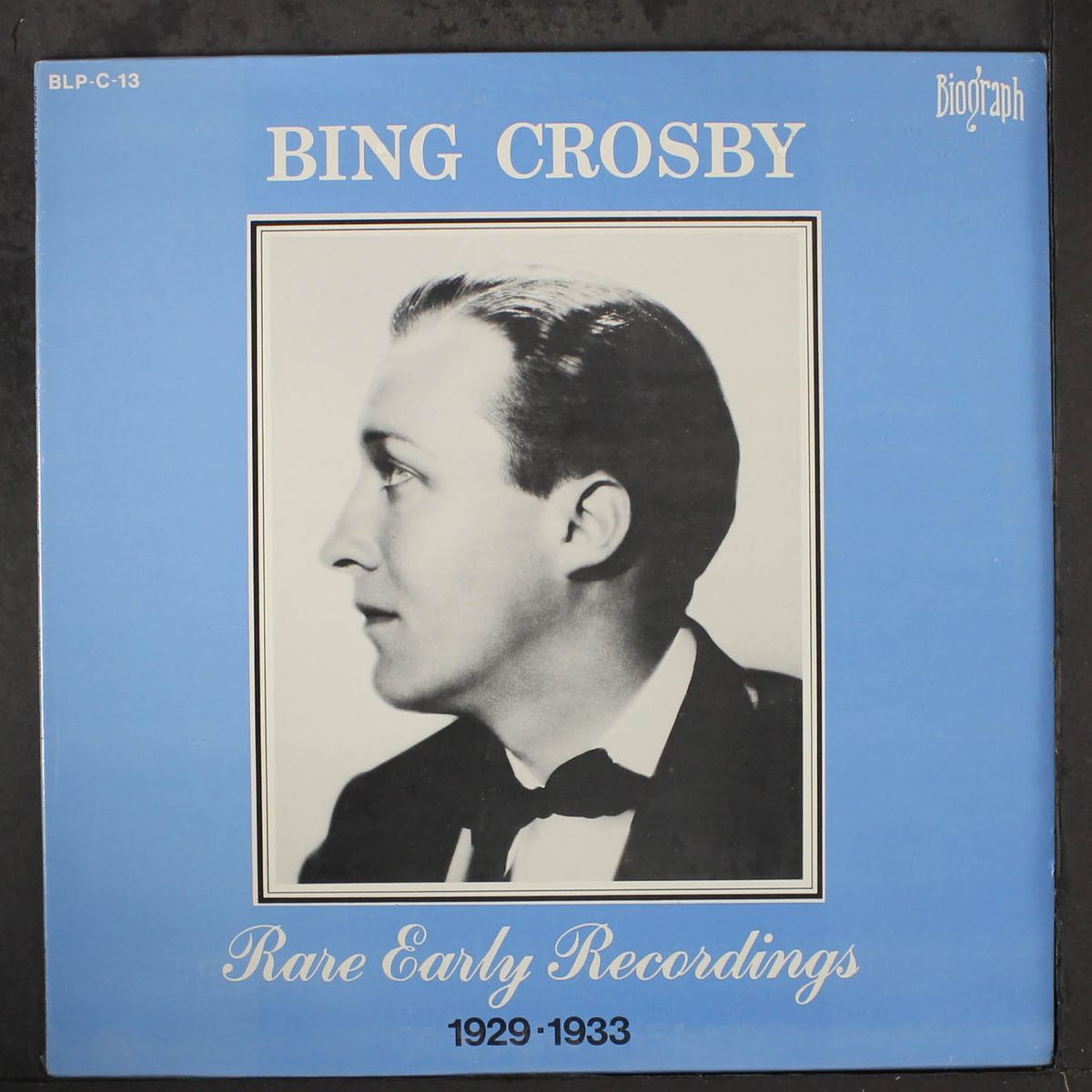 rare early recordings 1929-1933 by BING CROSBY