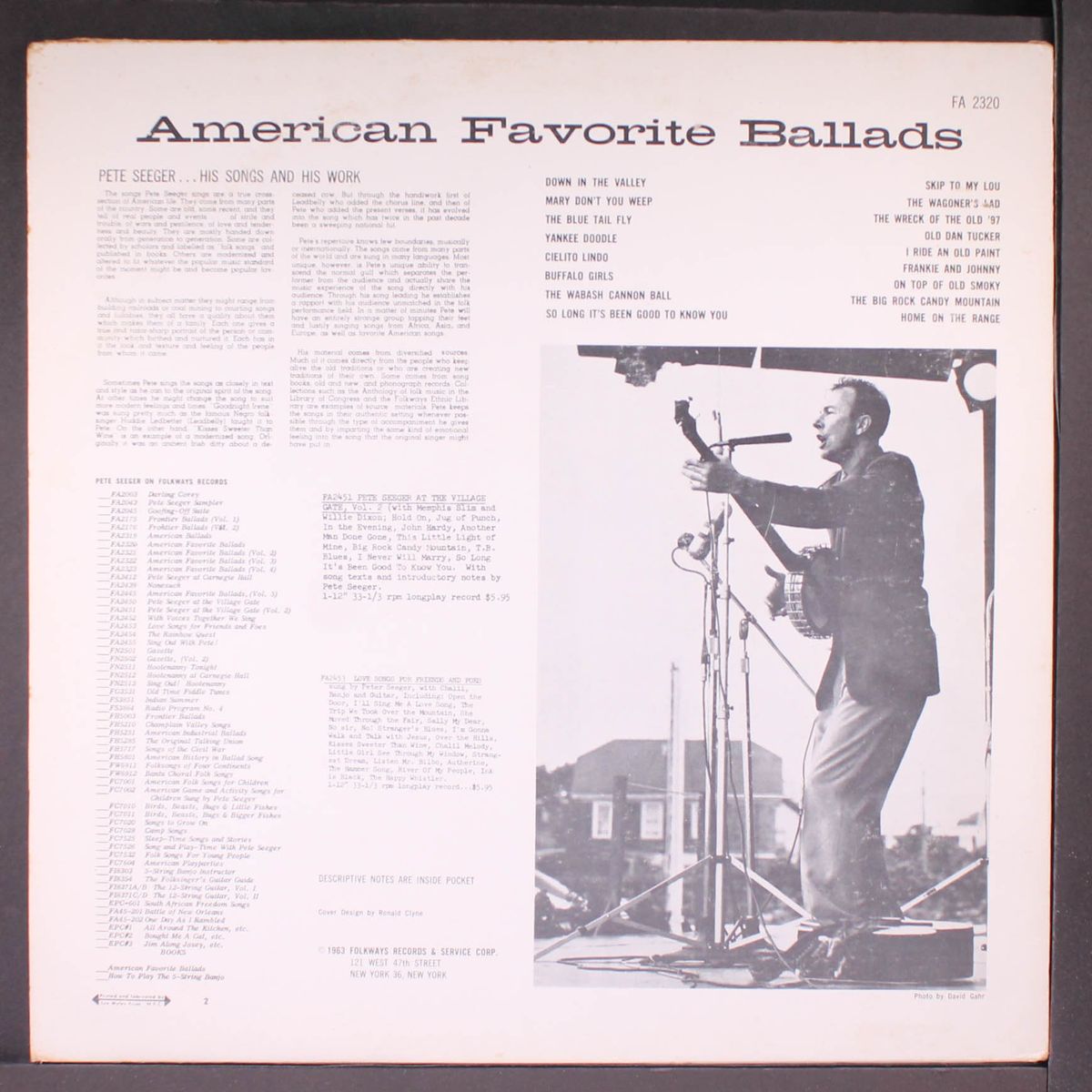 american favorite ballads by PETE SEEGER