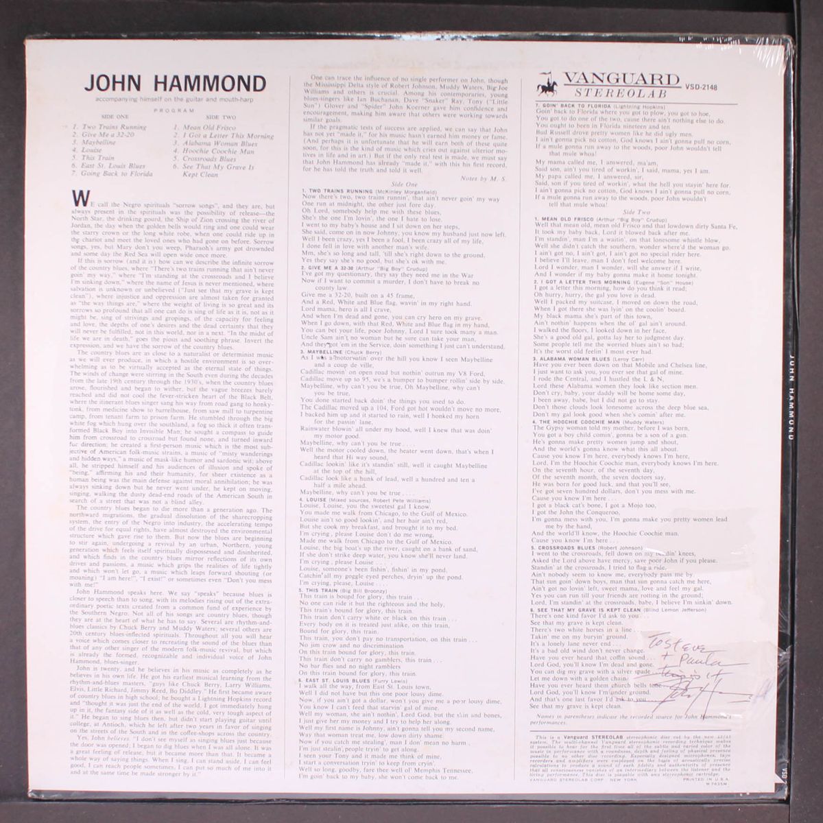 john hammond by JOHN HAMMOND