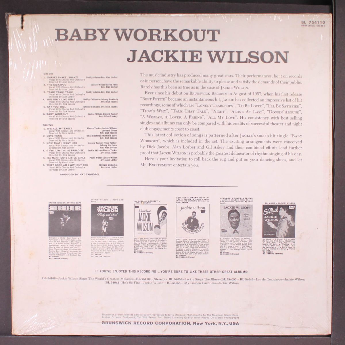 baby workout by JACKIE WILSON