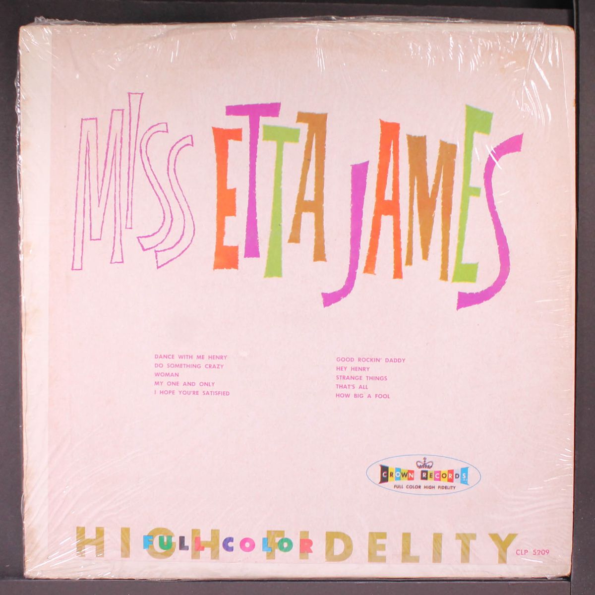 miss etta james by ETTA JAMES